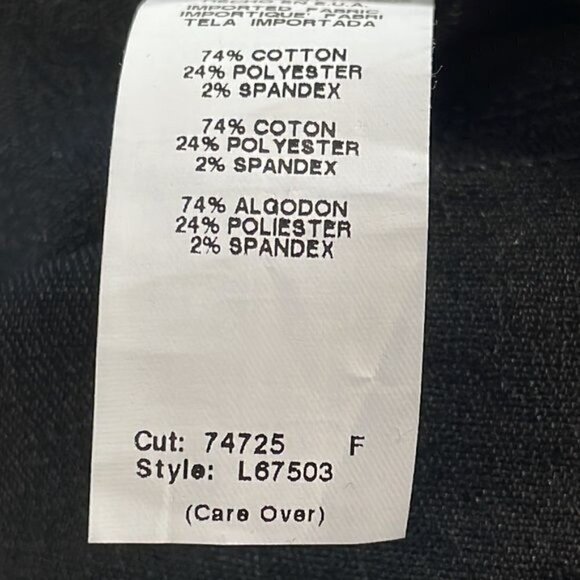 New Karen Kane Classic Straight Leg Jeans High Rise Black Sz 14 - Picture 10 of 11